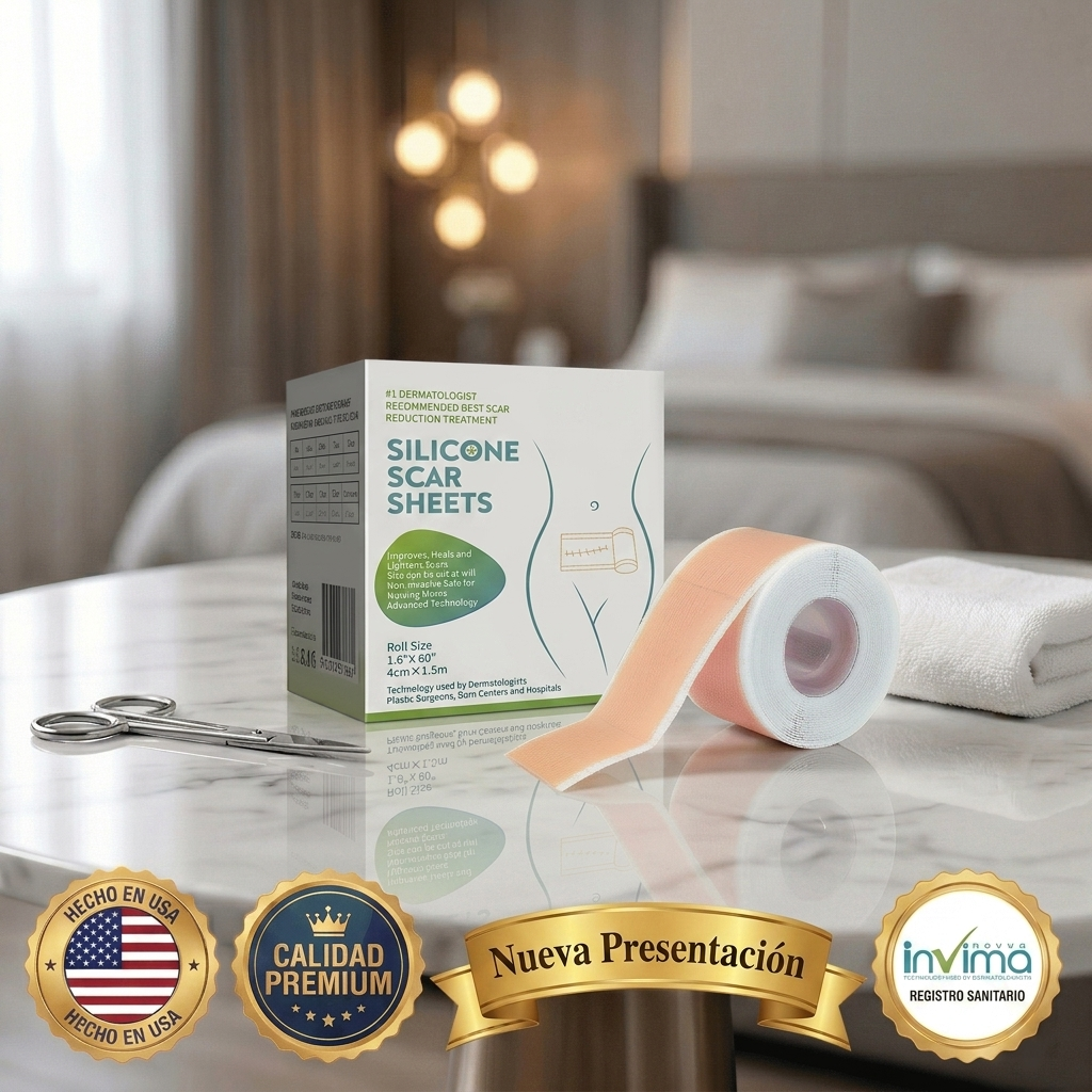 SOUTH MOON® Cinta de Silicona Grado Médico | Recupera tu Piel