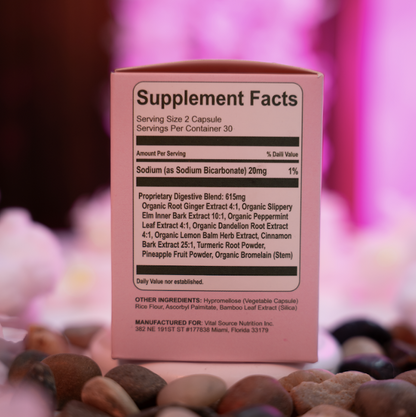 Vital Source Nutrition® AiRi Debloat | Elimina la Hinchazón y Limpia tu Intestino