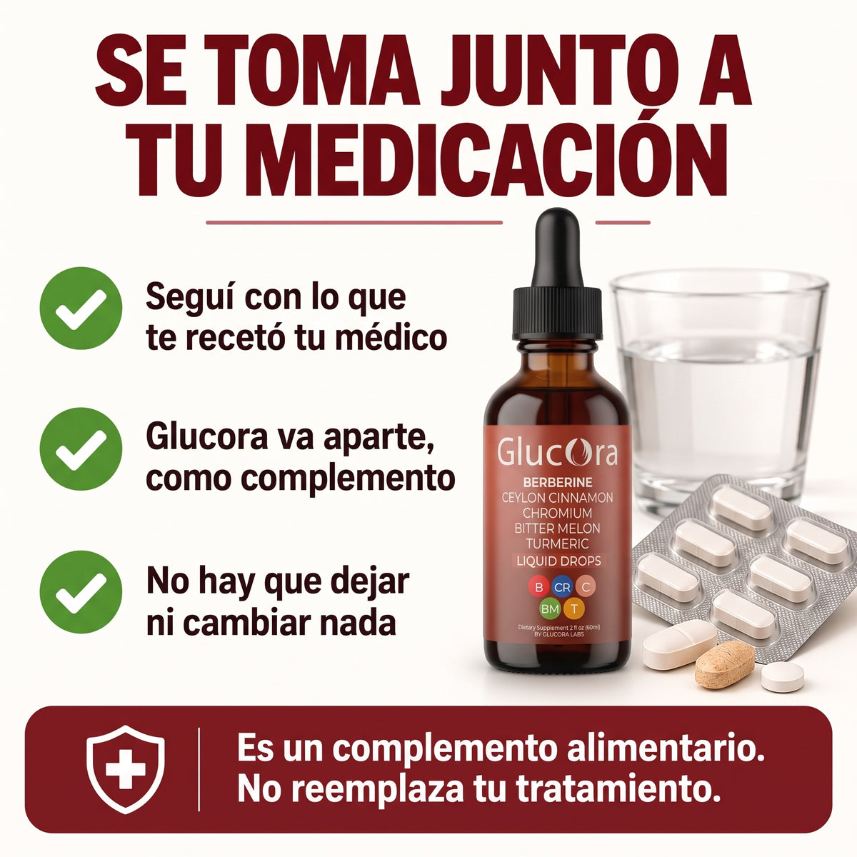 Glucora™ Apoyo Natural para la Glucosa, Energía y Antojos