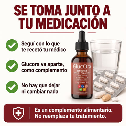Glucora™ Apoyo Natural para la Glucosa, Energía y Antojos