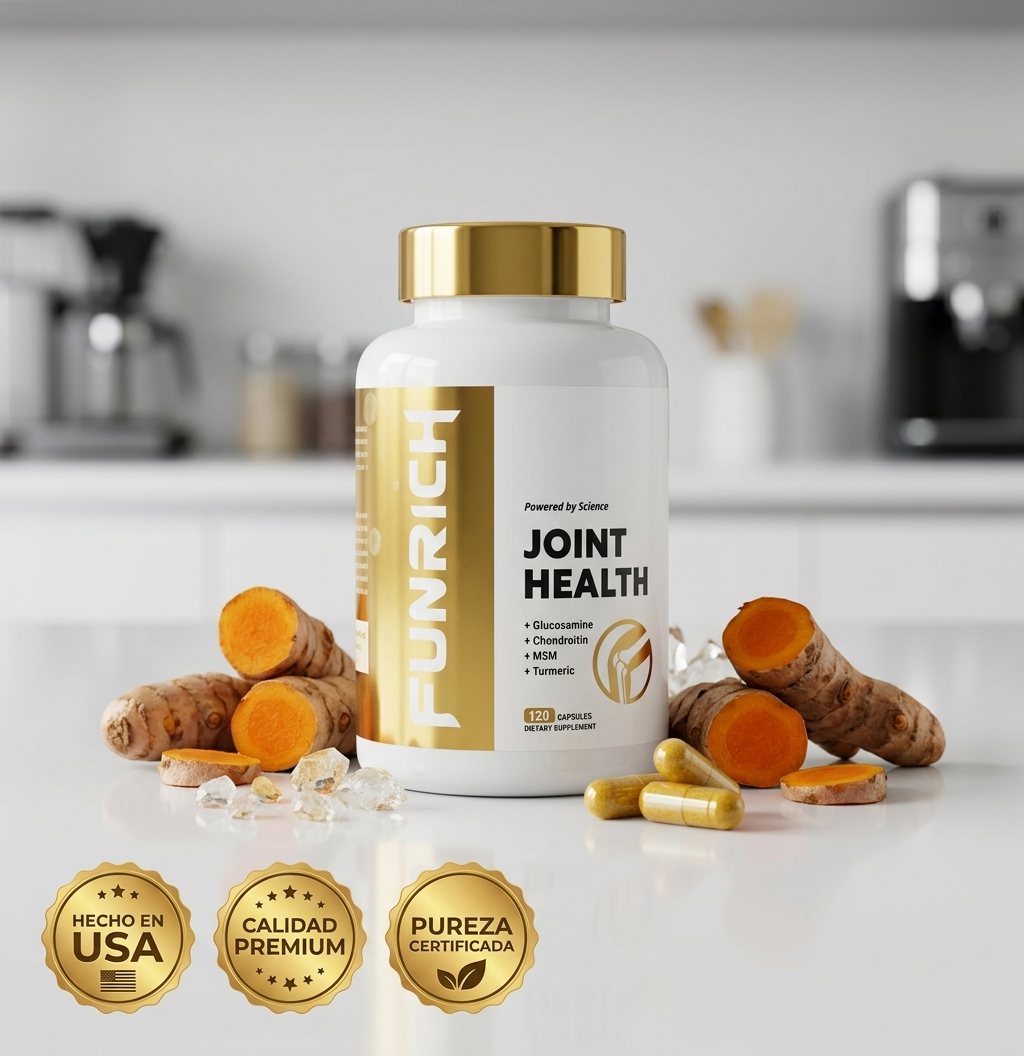 FUNRICH® Joint Health (Salud Articular) | Lubrica Tus Articulaciones