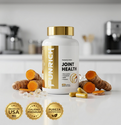FUNRICH® Joint Health (Salud Articular) | Lubrica Tus Articulaciones