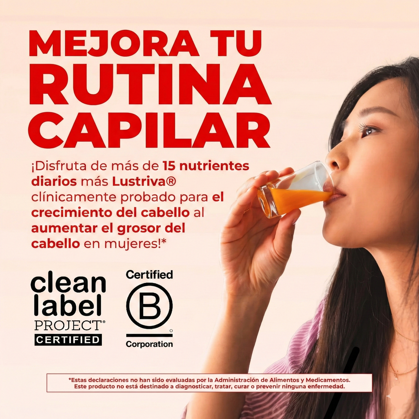MaryRuth's® Multivitamínico de Crecimiento Capilar | Detén la Caída Ya