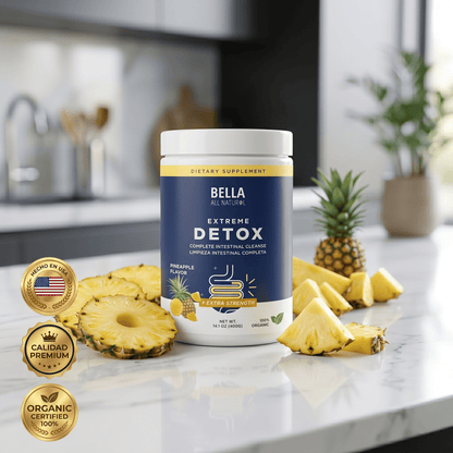 BELLA ALL NATURAL® Extreme Detox | Deshincha tu Abdomen y Siéntete Ligera