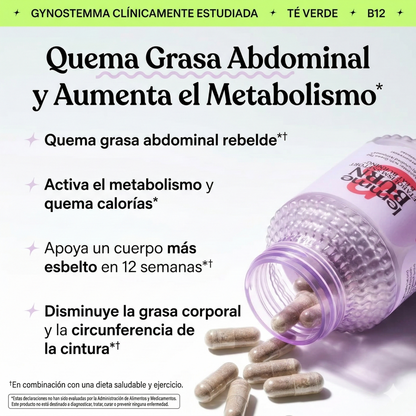 Lemme® BURN Activador Metabólico | Derrite Tu Barriga Rápido