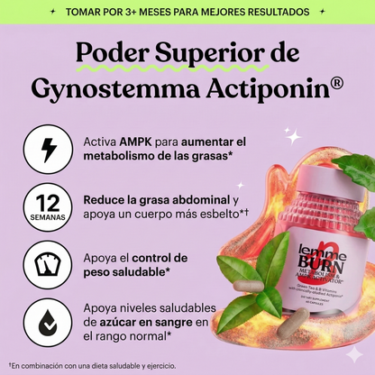 Lemme® BURN Activador Metabólico | Derrite Tu Barriga Rápido