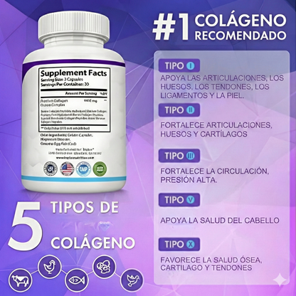 Toplux® Peptidos de Colageno | Elimina Arrugas Sin Cirugía