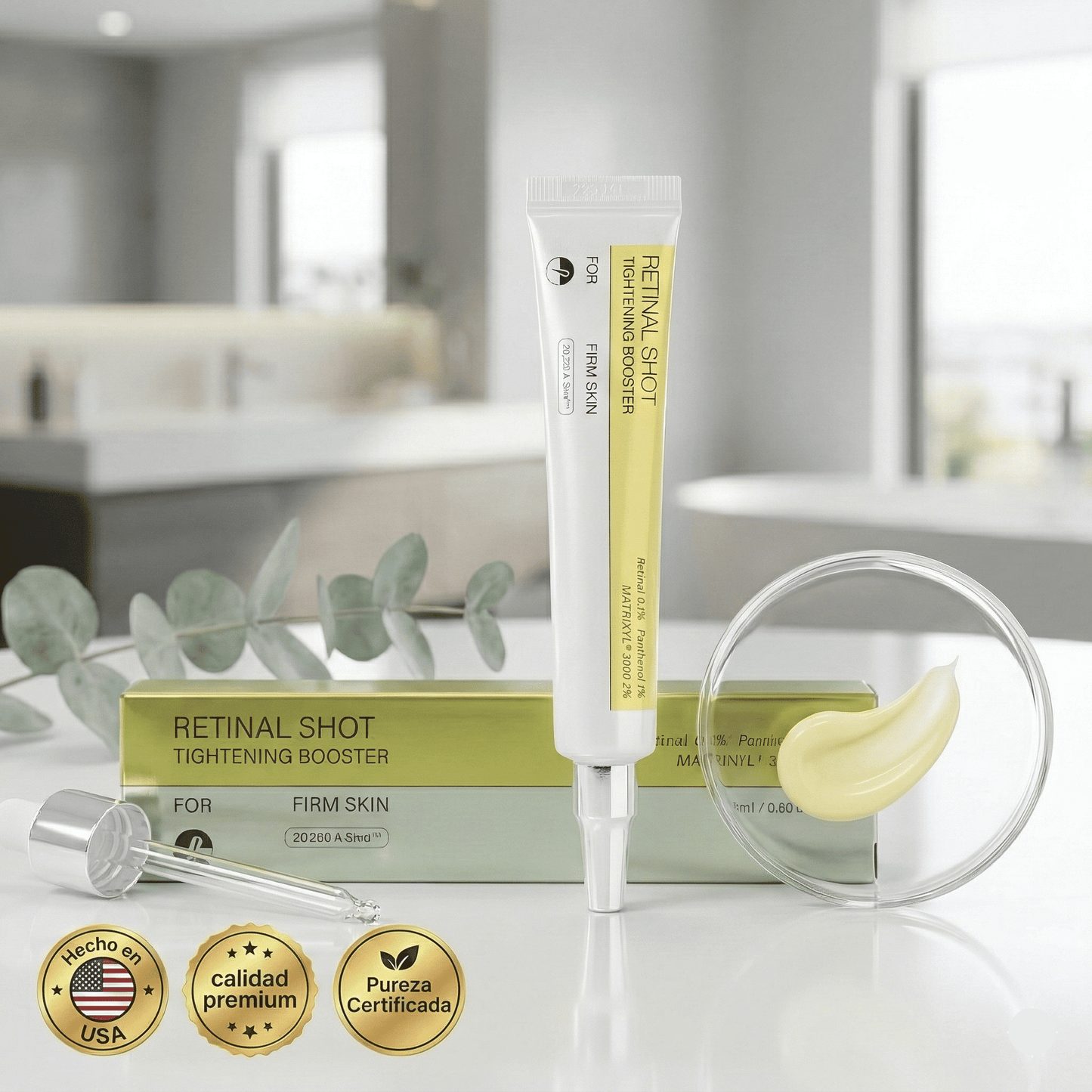 RetinalShot® The Vita-A Tightening Serum | Borra Arrugas y Tensa tu Piel