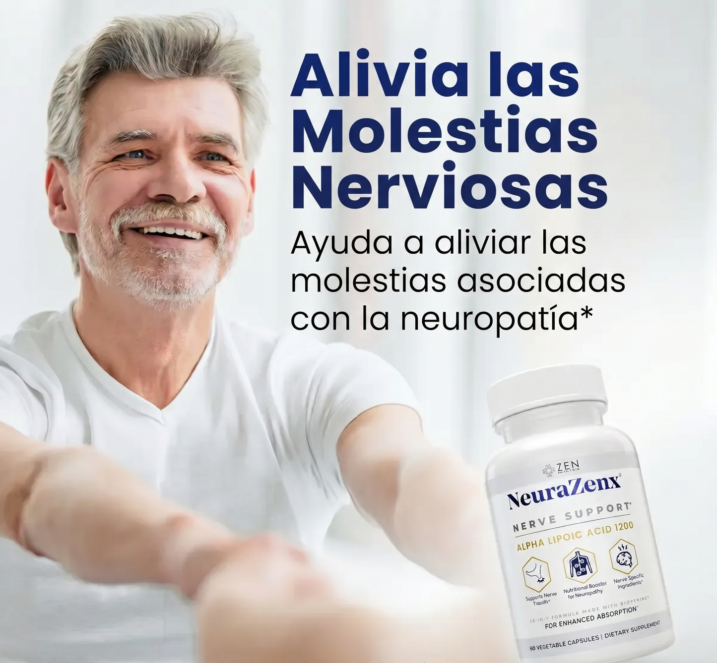 Zen Nutrients® NeuraZenx | Frena el Dolor y Recupera tu Movilidad