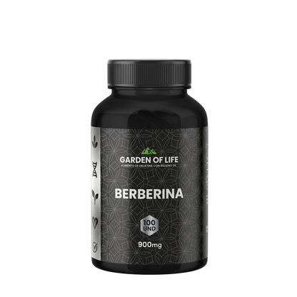 Garden of Life® Berberina 900mg | Estabiliza tu Azúcar y Limpia tus Arterias